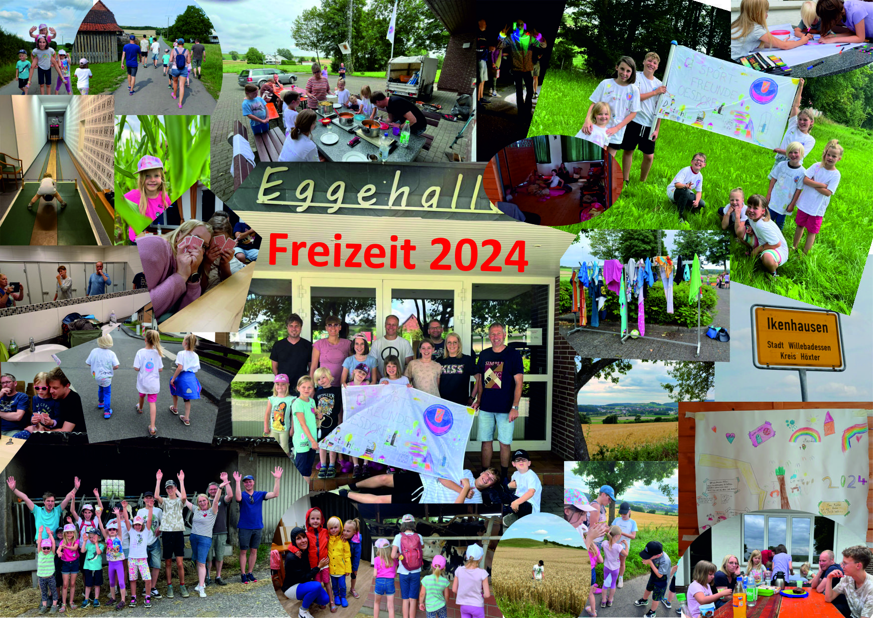 Collage Ferienfreizeit 2024